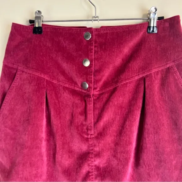 Rebecca Minkoff Brielle Corduroy Mini Skirt Size 8 Apres Ski Casual Chic